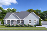 Farmhouse House Plan - Powell 49464 - Front Exterior