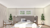 Farmhouse House Plan - Powell 49464 - Master Bedroom