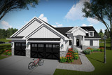 Craftsman House Plan - 47131 - Front Exterior