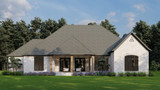 European House Plan - Saddler Cottage 92902 - Rear Exterior