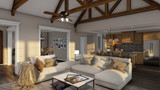 European House Plan - Saddler Cottage 92902 - Great Room