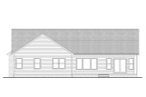 Country House Plan - 74518 - Rear Exterior