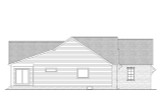 Country House Plan - 74518 - Left Exterior