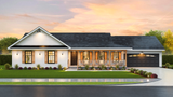 Ranch House Plan - Canada 2 41611 - Front Exterior