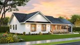 Ranch House Plan - Canada 2 41611 - Front Exterior