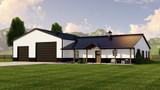 Farmhouse House Plan - 41617 - Front Exterior