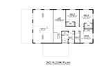 Country House Plan - 32683 - 2nd Floor Plan