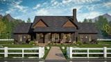 Farmhouse House Plan - Blackwell Farmhouse 11293 - Front Exterior