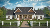 Farmhouse House Plan - Blackwell Farmhouse 11293 - Exterior