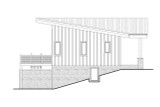 Contemporary House Plan - 89878 - Right Exterior