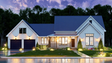 Farmhouse House Plan - Debbie 3 86255 - Front Exterior