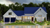 Farmhouse House Plan - Debbie 3 86255 - Exterior