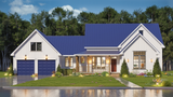 Farmhouse House Plan - Debbie 3 86255 - Exterior