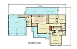 Farmhouse House Plan - Debbie 3 86255 - 1st Floor Plan