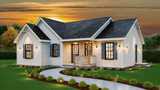 Traditional House Plan - Edison 2  60339 - Front Exterior