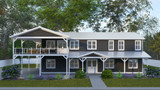 Country House Plan - Porter Barndo 35805 - Front Exterior