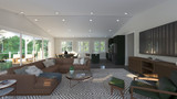 Country House Plan - Porter Barndo 35805 - Family Room