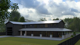 Craftsman House Plan - Phoenix Barndo 19631 - Rear Exterior