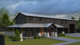 Craftsman House Plan - Phoenix Barndo 19631 - Left Exterior