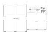 Farmhouse House Plan - Thomas Garage 45608 - 1st Floor Plan