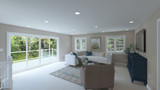 Farmhouse House Plan - Thomas Garage 45608 - Great Room