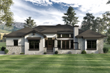 Ranch House Plan - Emma Lake 14551 - Front Exterior