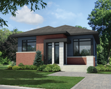 Prairie House Plan - 51174 - Front Exterior