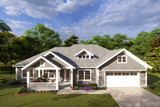Cottage House Plan - Eastcove 96511 - Front Exterior