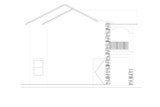 Southern House Plan - 38430 - Left Exterior