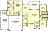 Farmhouse House Plan - Ellis 33385 - 1st Floor Plan