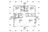 Country House Plan - 78506 - 1st Floor Plan