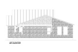 Craftsman House Plan - 67656 - Left Exterior