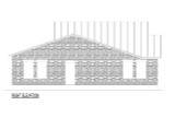 Craftsman House Plan - 67656 - Right Exterior