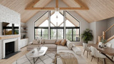 Farmhouse House Plan - 17049 - Great Room