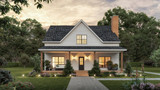 Farmhouse House Plan - Laura 4 66721 - Front Exterior