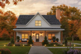 Farmhouse Plan - Laura 4 #66721 - Front Exterior - Exterior