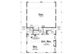 Farmhouse House Plan - Stonewater 59704 - 1st Floor Plan