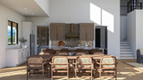 Farmhouse House Plan - Stonewater 59704 - Dining Room