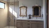 Farmhouse House Plan - Stonewater 59704 - Master Bathroom