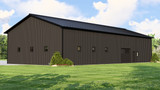 Country House Plan - 48284 - Rear Exterior