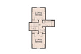 Secondary Image - Bungalow House Plan - Nashua 55839 - 2nd Floor Plan