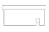 Traditional House Plan - RV Garage 16455 - Left Exterior