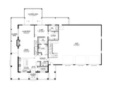 Country House Plan - 25079 - 1st Floor Plan