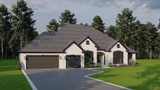 Traditional House Plan - St. Clair Place 49474 - Left Exterior