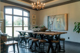 Secondary Image - Craftsman House Plan - Huntington Cove 18826 - Dining Room