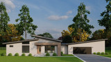 Contemporary House Plan - Avalon II 82832 - Front Exterior