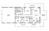 Country House Plan - 52221 - 1st Floor Plan