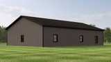 Ranch House Plan - 65333 - Rear Exterior