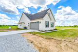 Farmhouse House Plan - Abbey Lane 55635 - Left Exterior