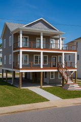 Traditional House Plan - Sea Breeze 97335 - Front Exterior